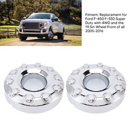 คู่ละ19.5in ศูนย์กลางล้อหน้าฝาปิดตรงกลาง10ลั๊ก5C3Z113 0NA ฝาครอบขอบล้อ ABS อะไหล่ฝาครอบล้อรถสำหรับซุ