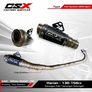 Racing Exhaust original CSX FACTORY MUFFLER underbone type GEN 2pro