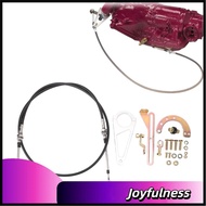 Joyfulness Automatic Transmission Cable Shift Linkage Kit High Strength for TH350 TH400 700R4 TH200 