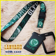 ◵ ❈ ▥ OLFU OUR LADY OF FATIMA UNIVERSITY ID LACE / LANYARDS