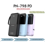 Original💯Pineng Power bank 20000mAh Fast Charging PN-798PD