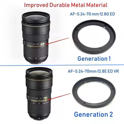 New for Nikon AF-S NIKKOR 24-70 F2.8G ED / 24-70mm f/2.8E ED VR Lens Filter Ring UV Barrel Front Tub