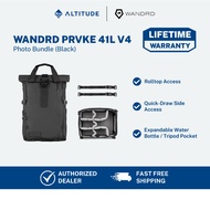 WANDRD PRVKE 41L V4 - Photo Bundle Travel Camera Backpack- Black