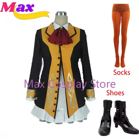 Max Anime FGO Olga Marie Female Cosplay Costume Halloween Christmas Fancy Party Suit Custom size