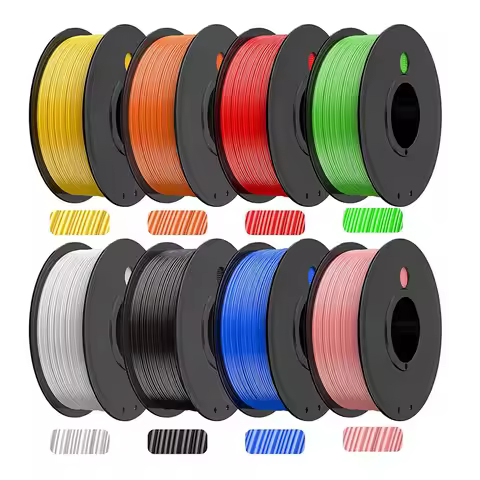 2-Roll Custom Select PLA 3D Printer Filament 1.75mm,250g Each Roll,No Stringing No Clog, Customizabl