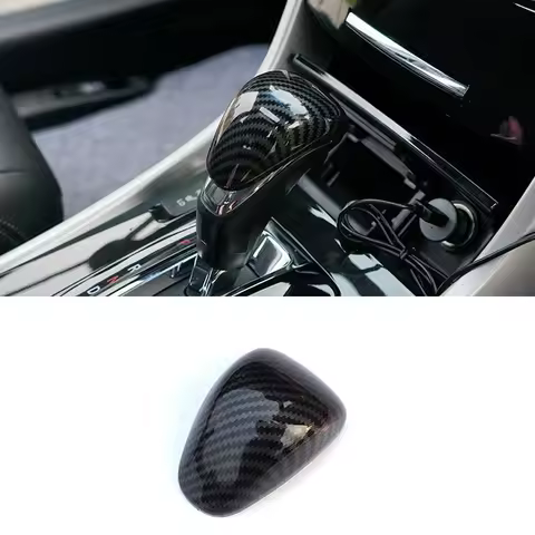 Fit For Honda Accord 9th 9.5th 2014 2015 2016 2017 Car Interior Gear Shift Knob Cover Trim Sticker A