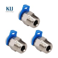 3 Sets Pneumatic Connector JP4-01 Straight Air Fast Fittings 3D Printer Parts for V6 Extruder Thread