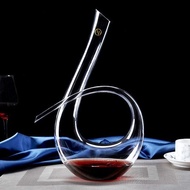 Lead-free crystal glass pitcher U-shaped pitcher, harp pitcher, red wine pitcher, pourer