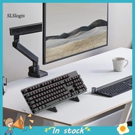 SLS_ Keyboard Display Stand High-quality Keyboard Stand Acrylic Keyboard Stand Space-saving Detachable Tray for Computer Easy Install Transparent Holder for Southeast Buyers