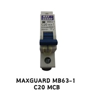 MAXGUARD MCB MB63-1 20A 1P