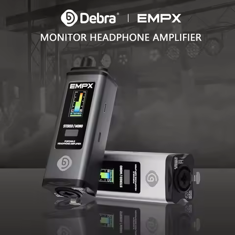 Debra EMPX Professional OTG Stereo Headphone Amplifier, mono/stereo mode switching, built-in headpho