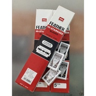 FEATHER 2-Edged Razor Blades Pack Of 100 Imported From Japan Feather Razor
