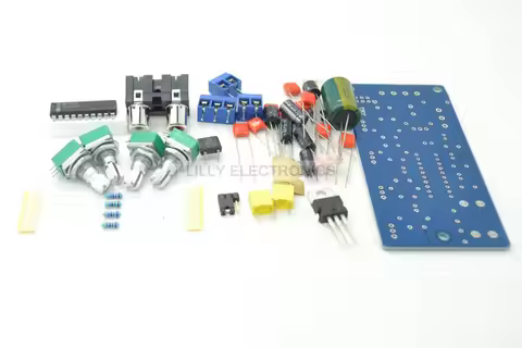 LM1036n Dual AC 10~12V or DC 12-15V Volume Control Kit 2-Channel For DIY