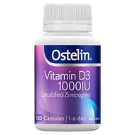 Ostelin Vitamin D3-1000IU - 1 Daily Supplement 130 Capsules