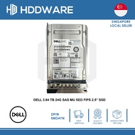 DELL 3.84 TB 24G SAS MU SED FIPS 2.5” SSD // 0MD4YN	// SDFUR74DHB03T // KPM6WVUG3T84