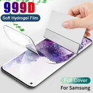 For Samsung Galaxy Note 8 9 10 20 S8 S9 S10 S21 Plus S20 Ultra Soft Hydrogel Film Full Cover Screen Protector