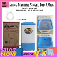 [ON HAND] WHM 865 7.5KG SINGLE TUB WASHING MACHINE CLEANMATIC