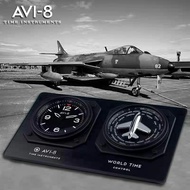 AVI-8 GMT World Time Clock AV-Clock-01
 