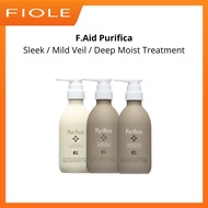 Fiole F.Aid Purifica Sleek / Mild Veil / Deep Moist Treament400ml For Dry & Damaged and Chemical Tre