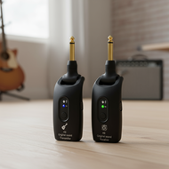 A9 2.4GHz Wireless Guitar System with 24-bit 48KHz Audio, 100ft Range, No Latency, 4-Hour Rechargeab