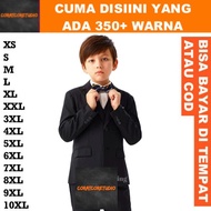 Littletoox BLAZCODE YOUBI Vinn Tailor Boys' Suit / Boys' Blazer PLAIN BLACK LOS BLACK Age 1 2 3 4 5 