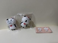 Studio ug GOKIGEN PANDA Nishimura Yuji開心熊貓 扭蛋 鎖匙扣 西村裕二