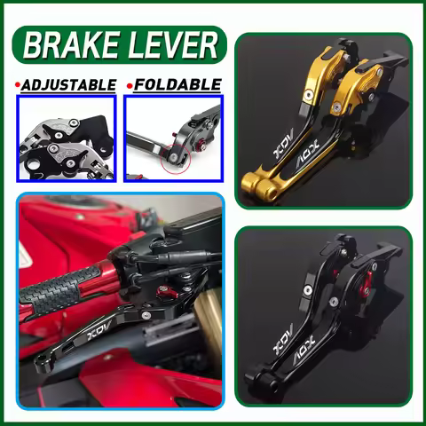 FOR WMoto LONGJIA XDV250si XDV300i XDV 300i 250si Adjustable Folding Handle Guard Levers Brake Lever