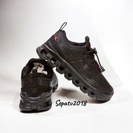 Premium Schoolsepatu anak On Cloud X Z5 Full Black