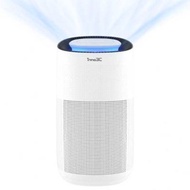 Inno3C i-AP9 HEPA cum UV-C 空氣淨化機 白色 HEPA H13濾網桶型濾芯，三層過濾，高達99.985%的過濾效能