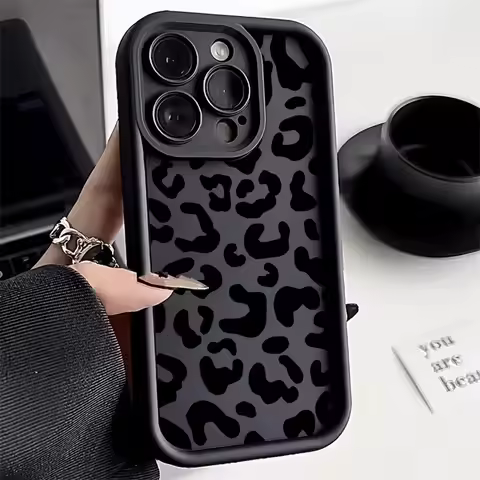 Leopard Print Phone Case For Infinix Tecno Spark 20 10 Pro 20c 10c GO Camon 20 Pro Note Hot 40 Pro S