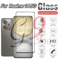 ฟิล์มกระจกเต็มจอ สำหรับ Realme 14 5G/C75X /C75x /C75 Realme14X/ 14x ฟิล์มกันกระแทก ฟิล์มกันรอย ฟิล์ม