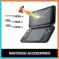 Nintendo New 2DS XL | New 3DS XL | 3DS XL Tempered Glass Crystal Clear Oleophobic Anti-Scratch Scree
