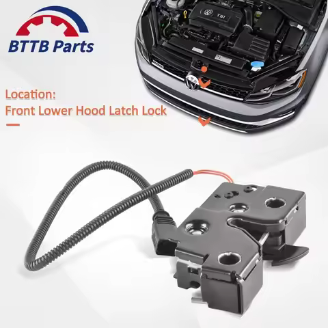 5G1823509B Front Lower Hood Lock Lid Latch For Volkswagen E-Golf Passat EU/3C B8 Tiguan/R/Allspace M
