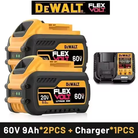 Original Dewalt 20V tools Battery, 5AH 6AH Rechargeable Lithium Ion Battery, Dewalt DCB200 Power Too
