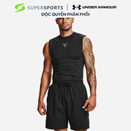 UNDER ARMOUR Áo ba lỗ thể thao nam Project Rock Heatgear 1356561-001 NTT4