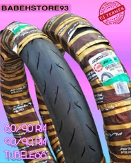 COD Ban metic Corsa Platinum tubles tubeles depan belakang ukuran 80/90 &amp; 90/90 untuk Beat Mio Vario Fino Mio m3 masuk all metic