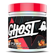 GHOST Pump Nitric Oxide Powder, Peach - 40 Servings - Sugar-Free & Stim-Free Pre-Workout Supplements
