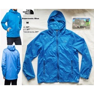 THE NORTH FACE Men's Jacket Waterproof-Supersonic Blue Color Size M 44"(Conditions Like New)