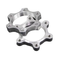 Bicycle Disc Flange Disc Brake Pad 6-Hole Threaded Modified Rotary Adapter Disc Base 44/48MM