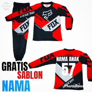 SETELAN BAJU  MOTOR CROSS ANAK, SETELAN BAJU ANAK MOTOR BALAP, SETELAN BAJU ANAK MOTOR TRAIL