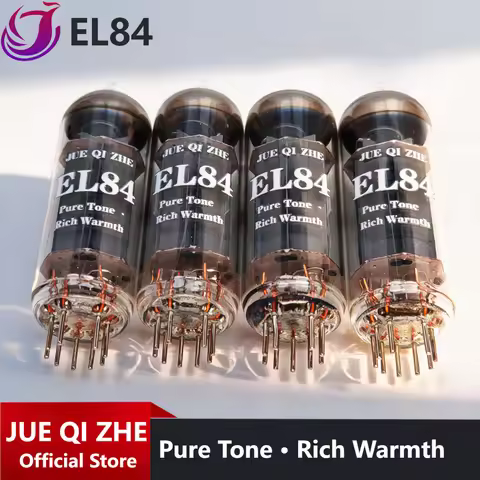 EL84 Vacuum Tube Replace EL84-AT 6P14 6BQ5 for Tube Amp Headphone Amp Guitar Speaker Hifi Upgrade Tu
