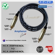 JAPAN STANDARD - Professional RCA Amphenol to RCA Amphenol speaker cable audio cable - JUAN AUDIO