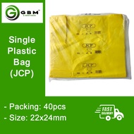 Singlet Plastic Bag (JCP) / 22x24mm / JCP65 / 40pcs per pack