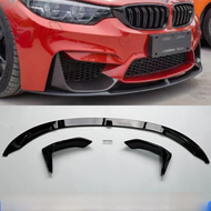 BONINGYU | สปอยเลอร์หน้าสไตล์ MP สำหรับ BMW M3 M4 F80 F82 F83 ติดตั้งไม่ทำให้รถเสียหาย