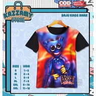3D Poppy Playtime Art 9 3D Unofficial Kids T-Shirt - Anime T-Shirt Game T-Shirt for Children Ages 1 