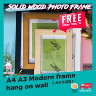 4R/5R/6R/8R Modern wood Frame Stand or hang