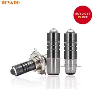 TCYATO BA20D H4 P15D LED Headlight Bulb - 12V-80V Universal Motorcycle E-Bike Spotlight Upgrade