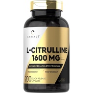 Carlis L Glucose Acid Creatine 1600mg | 200 Capsules | Men Women Suitable | Premium Athlete Formula 