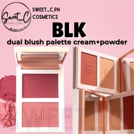 blk cosmetics daydream dual blush palette powder blusher