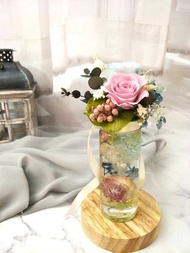 【 1人開班】花藝課程-靜花水躍浮游花小夜燈